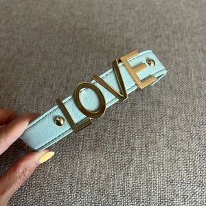 BCBG LOVE Tiffany Blue Bracelet